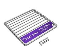 Viоks.pro Oven Grate Extendible 370/650 mm x 310 mm - Universal Oven Grate with Screw Cap / Oven Grid for Oven