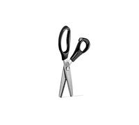 VIKTAO Kitchen Scissors Stainless Steel Shears Comfort Grip Handled Crafts Dressmaking Cut Scissors Sewing Fabric(Wave 18mm)