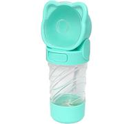 VIKTAO Water Bottles for Dogs 3-IN-1 350ml Dog Bottle 200ml Independent Food Bowl Portable Water Drink Feeding for Small Dogs Outdoor Appliance Poop Bag Area(Blue)