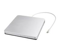 VikTck External USB-C SuperDrive DVD CD Drive Portable DVD CD Reader/Burner for Apple-MacBook Air/Pro/iMac/Mini/MacBook Pro/ASUS/DELL/Laptop with USB-C Port Plug and Play