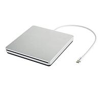VikTck USB-C Superdrive External DVD/CD Reader and DVD/CD Burner for Apple MacBook Air/Pro/iMac/Mini/MacBook Pro/Asus/Dell Latitude with USB-C Connector, Plug and Play - Silver