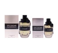 Viktor and Rolf Spicebomb Kit For Men 2 Pc Kit 3.04oz EDT Spray, 1.7 oz EDT Spray