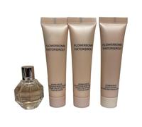 VIKTOR&ROLF FLOWER BOMB MINI SET Eau De Parfum 7ML + BODY LOTION 15ML + BODY CREAM 2 X 15ml