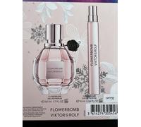 VIKTOR & ROLF FLOWERBOMB 50ML EAU DE PARFUM SPRAY + 10ML TRAVEL SPRAY GIFT SET