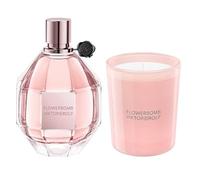 VIKTOR&ROLF Flowerbomb Women's Gift Set 100ml Eau De Parfum + Scented Candle 70g