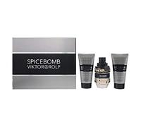 Viktor & Rolf Spicebomb Eau De Toilette, Shaving Cream & Aftershave Balm (50ml)