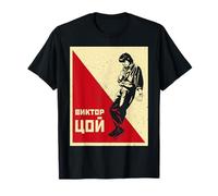 Viktor Tsoi Russia musician classic concert songwriter poet T-Shirt
