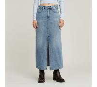 Viktoria Long Skirt - Medium blue - Women 24