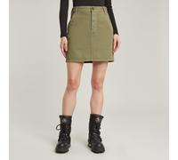Viktoria Short Chino Skirt - Green - Women 24