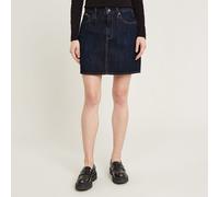 Viktoria Short Skirt Clean Edge - Dark blue - Women 24