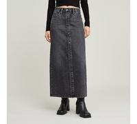 Viktoria Snaps Long Skirt - Grey - Women 27