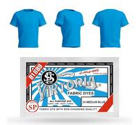 Viktoria Textile Dye (58 Colours) - Dyeing Textiles Black Blue etc., Jeans Colour, Colour for Clothing, Fabric Dying, Textile Dying, Fabric Dye, Machine Colour