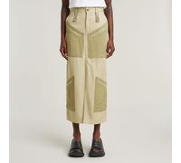 Viktoria Tone On Tone Skirt - Beige - Women 31