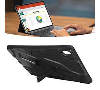 Vikye 11in Tab Case, Ultra Thin PC TPU Material Tablet Stand Case with Adjustable Shoulder Strap for Tab P11 TBJ606F TBJ606X (Black)
