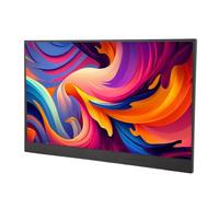 Vikye 15.6 Inch Portable Display with IPS Screen, Full HD 1080P Resolution, Multiple Connectivity Options for Gaming, Business and Travel