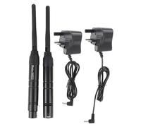 Vikye 2.4G Wireless DJ Transmitter and Receiver,Stage Lighting Controller with 126 Channels and 400m Comm Distance, Digital Multiplex 512, for LED Party Light (UK Plug)