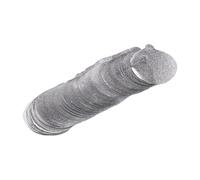 Vikye 200pcs 37mm Coffee Capsules Foil Seals, Heat Sealable Aluminum Lids, Pod Covers for Refillable Coffee Pods