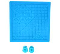 Vikye 3D Pen Mat, Design Mat for 3D Pen with Scale Ruler, Heat Proof Silicone Drawing Mat Templates for 3D Printing Kids Adult Craft