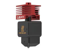 Vikye 3D Printer Hotend, High Flowrate 0.4mm Nozzle with Red Cooling Block, Nano Coated, Fit for H2D A1 A1 Mini