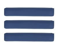 Vikye 3PCS Protein Leather Headband Cover for 600BTNC, Ear Pads Replacement Ear Cushions Compatible with T450BT T500BT Headphones (Blue)