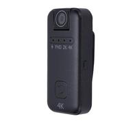Vikye 4K Wearable Action Camera, Mini Body Cam with 180° Rotatable Wide Angle Lens & EIS Stabilization, Clip On POV Video Recorder for Cycling & Vlogging