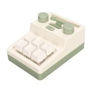 Vikye 6 Keys Mini Keypad, Full RGB Mechanical Gaming Keypad Programmable Bluetooth Keyboard Support for for OS X, for IOS