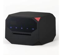 Vikye Automatic Shuffler and Dealer, Rechargeable 2500mAh Programmable Automatic Card Shuffler with Multi Player Modes for Bridge Sized Cards and Poker Games (Black)