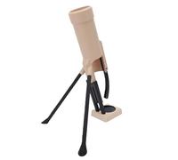 Vikye Beer Bottle Opener, Innovative Push Down Cap Launcher with 6 Assembly Parts for Standard Crown Caps, Bar Party Decor for Home Party Desk Decor (Khaki)