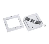 Vikye BGA Reballing Station Diagonal Soldering Fixture Durable Aluminum Alloy Kit for BGA Chip Rework 90x90mm