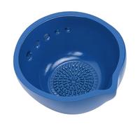 Vikye Cameric Garlic Grater Bowl Multi Functional Tool for Cooking Efficient Kitchen Prep 2 in 1 Stoneware