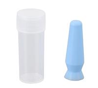 Vikye Contacting Lens Plunger 8pcs Reusable Silicone Tools for Easy Lens Application At Home or On-the-Go (Blue)