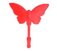 Vikye Contactless Payment Card Holder Lightweight Ergonomic 3D Printed Credit Card Wand for Children Shopping PLA 12.8x6.7in (Red)