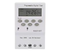 Vikye Digital Timer Switch, KG316T, 16 Groups, AC220V 25A, 4.7x2.9x2.3in