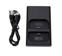 Vikye Doorbell Battery Charger with USB Cable for Ring Doorbell 2 3 4 | Replacement Battery Charging Dock, USB Powered ABS Charger for Ring Doorbell 2, 3, 4 Rechargeable Battery