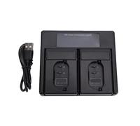Vikye Dual Camera Battery Charger for BP SCL4, USB C Smart Display Hub
