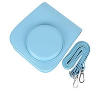 Vikye Fashional Mini Camera Case Bag, Camera Protector Cover, Simple and Beautiful PU Leather for Fujifilm, Instax Mini 11 Camera,(Blue)