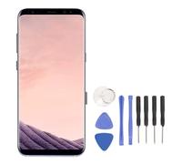 Vikye for S8 Plus Screen Replacement AMOLED Display Digitizer Assembly for G955U G955F G955A with Frame Tools, 6.2 Inch (Black)