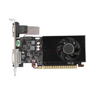 Vikye GT 730 2GB Graphics Card, GDDR3 64bit Computer Graphics Card with Fan, PCI Express 2.0 Gaming Graphics Card, DVI VGA HDMI Desktop