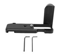 Vikye L Shaped Camera Handle, Ergonomic Grip with Aluminum Alloy Quick Release Tripod Mount Compatible with X M5 Cameras, with 1/4" Screw Hole (Black)