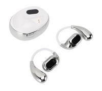 Vikye Language Translator Device, XG99 AI 144 Languages HiFi Stereo Noise Cancelling Rain Proof Wireless Translation Earphone Real Time Two Way for Business Settings (White)