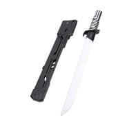 Vikye Light Up Sword Toy with Sheath, 26 Inch Rechargeable LED Saber with Motion Sound and Gradient Lights, Electronic Weapon for Cosplay Party