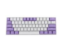 Vikye Mechanical Gaming Keyboard, Portable 60% 61 Keys Type C Wired Keyboard with RGB Backlight for Laptop PC, Red Switch with Blue Switch