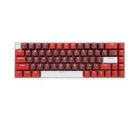 Vikye Mechanical Gaming Keyboard, Portable 60% 68 Keys Type C Wired Keyboard with RGB Backlight for Laptop PC, Red Switch with USB Port
