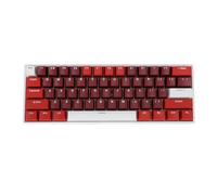 Vikye Mechanical Gaming Keyboard, Portable 60% Layout 61 Keys Type C Wired Keyboard with RGB Backlight for Laptop PC, Red Switch with Red Switch