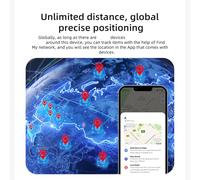 Vikye MFI Certified Tracker for Vehicles and Bags with 4 Ultralong Package Waiting, Compatible with IOS to Find Remote Control (4-Pack)