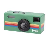Vikye Mini Keychain Camera, 1080P HD Video Tiny Retro Digital Camera with 0.96 Inch Color Screen, Portable Video Recorder for Travel, Party and Vlog (Green)