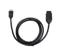 Vikye N64 to HDMI Converter, N64 Game Console Video Signal to HDMI Signal Easily Connect Adapter, Support/SNES/NGC/SFC