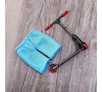 Vikye Novelty Mini Finger Scooter Model Set for Exploring Lessons and Concentration Stimulation Ideal for Children's Brain Training Alloy Material (black)