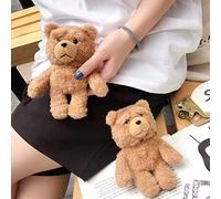 Vikye Plush 3D Brown Bear Case Cover Cute Winter Cartoon Case Cover for Air Pods Protective Shell Gender-Neutral Family, Friends, and Lovers Plush Doll Material (Assorted Color)
