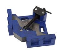 Vikye Right Angle Corner Clamp, 4" Heavy Duty, Blue, Welding Fixture for Wood & Metal, 90 Degree Joint
